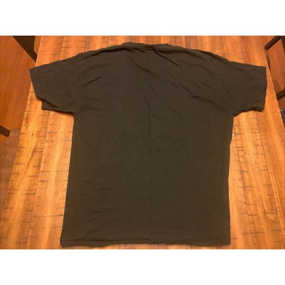 Mens XL Moose Milk Vtg 90s Animated black t shirt retro - Picture 3 of 3